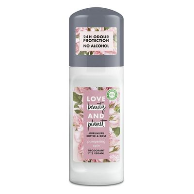 Vegan Pampering Muru Muru Butter and Rose Deodorant from Love Beauty And Planet