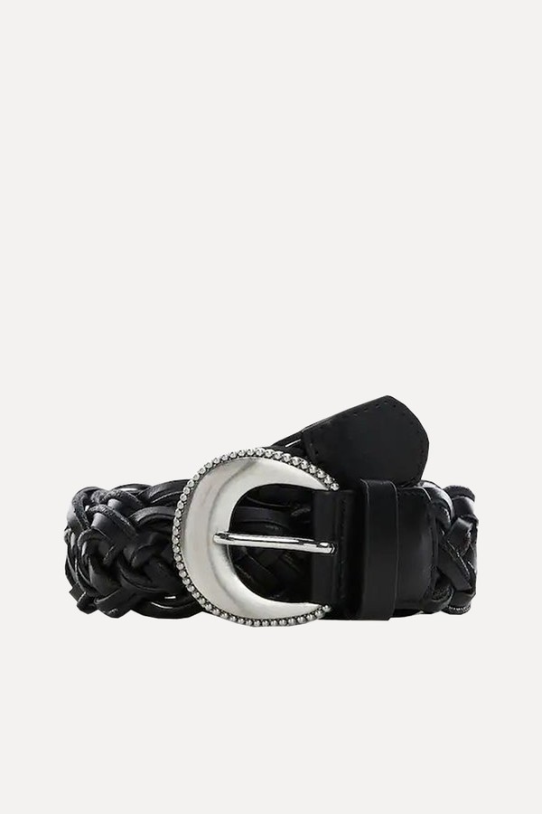 Braided Buckle Belt from Mango