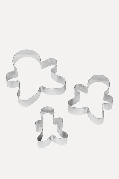 Gingerbread Man Cookie Cutter Set from Chef Aid