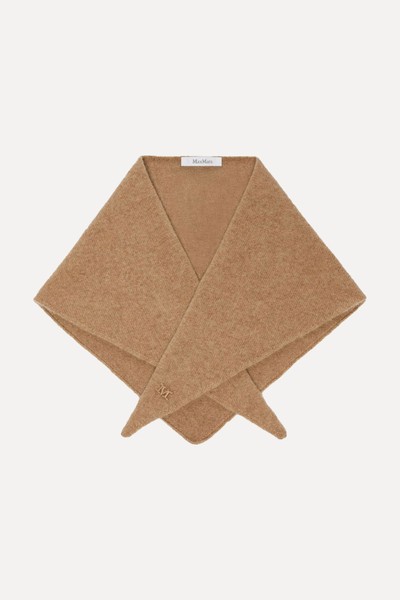 Triangular Wool & Cashmere Scarf from Max Mara