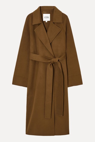 Belted Double-Faced Wool Coat from COS