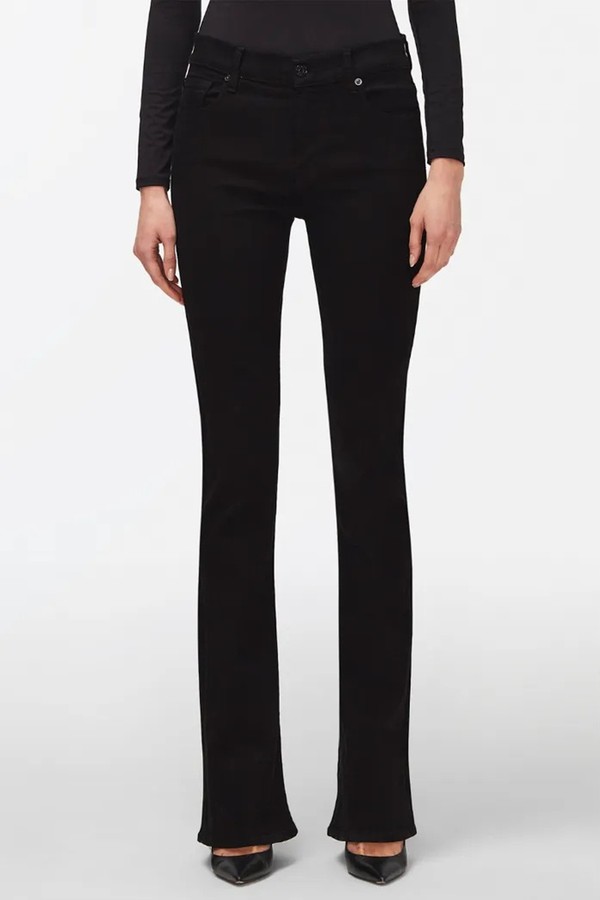 Bootcut B(Air) In Rinsed Black Jeans from 7 For All Mankind