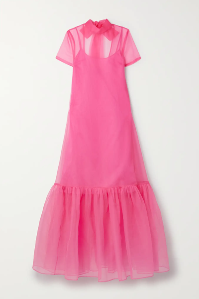 Tiered Organza Maxi Dress from Staud