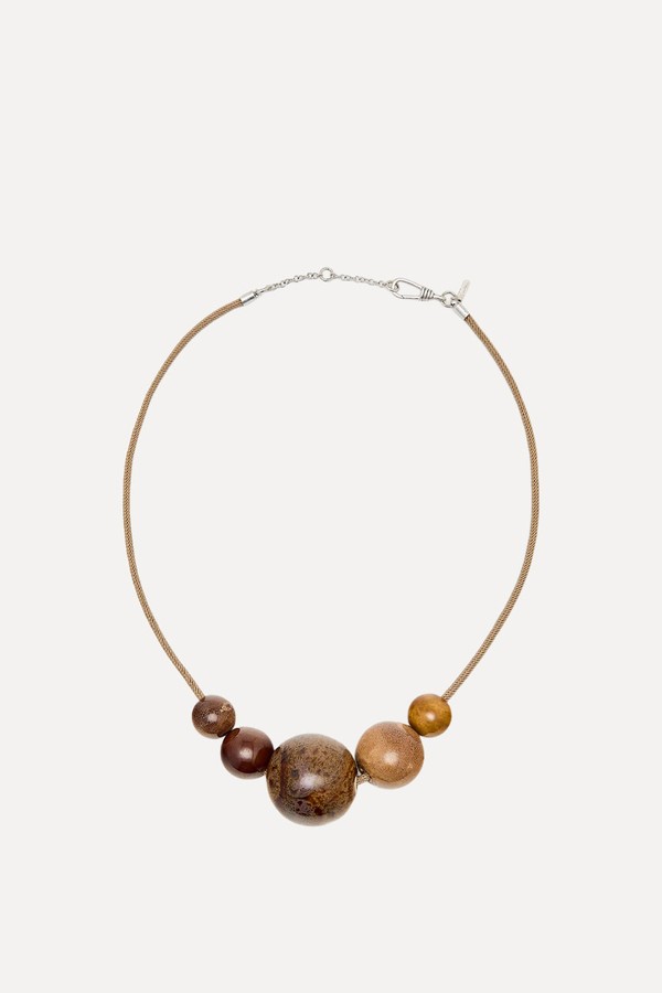 Ceramic Ball Necklace from massimo dutti