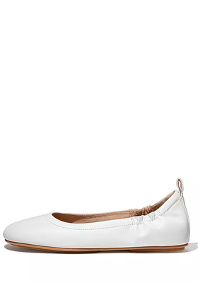 Allegro Soft Leather Ballet Pumps from FitFlop