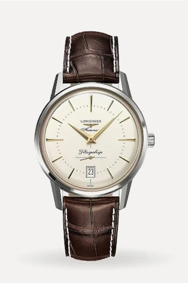 Heritage Flagship 38.5mm Automatic Mens Watch from Longines