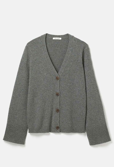 Cashmere Cardigan Thunder