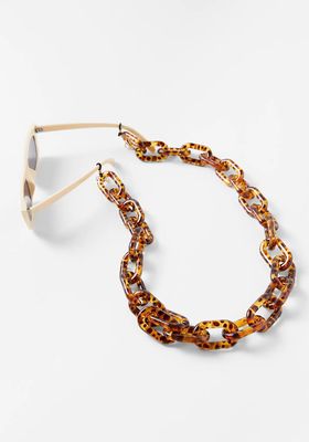 Tortoiseshell Effect For Glasses & Mask from Zara