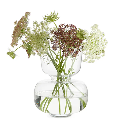 Glass Forcing Vase