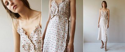 Floral Pattern Midi Dress, £172