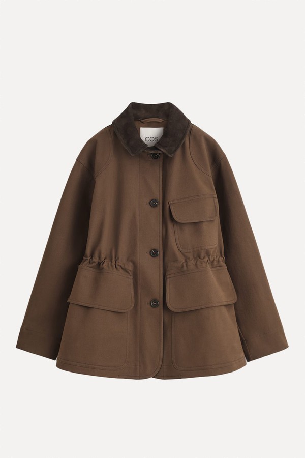 Suede-Collar Field Jacket from COS