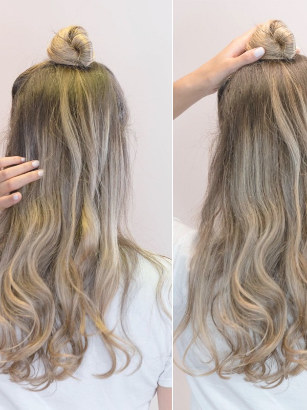 Get The Look: Half-Top Knot