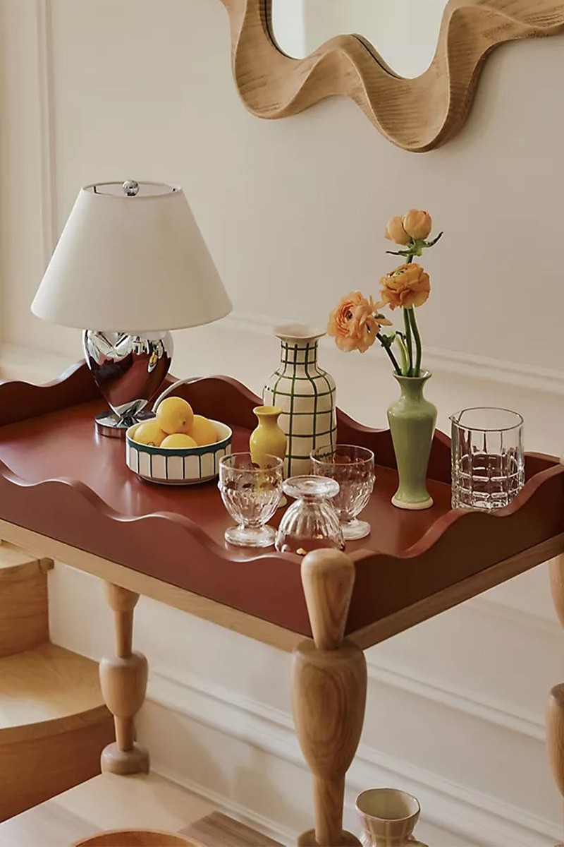 Oak Bar Cart from LALA Reimagined