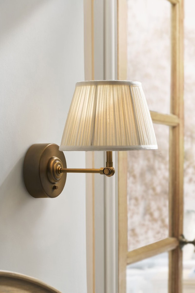 Brass Twyford Rechargeable Wall Light