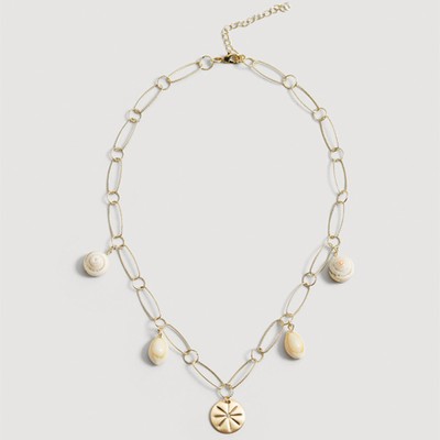 Shells Bead Necklace from Mango