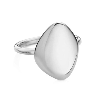 Nura Small Pebble Stacking Ring