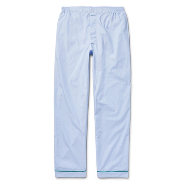 Marcel End-On-End Cotton Pyjama Trousers from Sleepy Jones