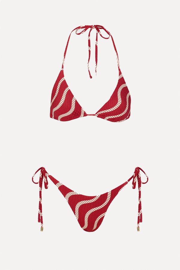 Kingston Bespoke Wave Bikini Set from Yaitte