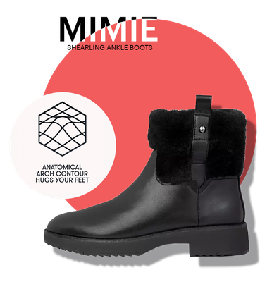 Mimie Shearling Ankle Boots, £145
