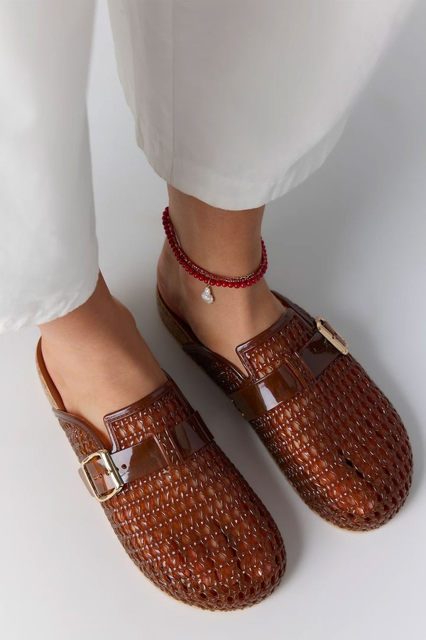 Jia Jelly Mules from Intentionally Blank