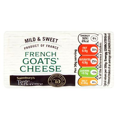 French Goats' Cheese from Sainsbury's