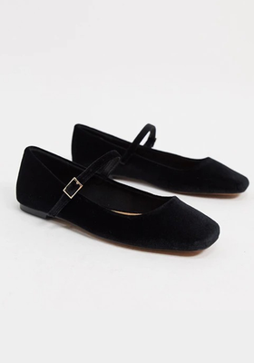Late Mary Jane Ballet Flats from ASOS Design