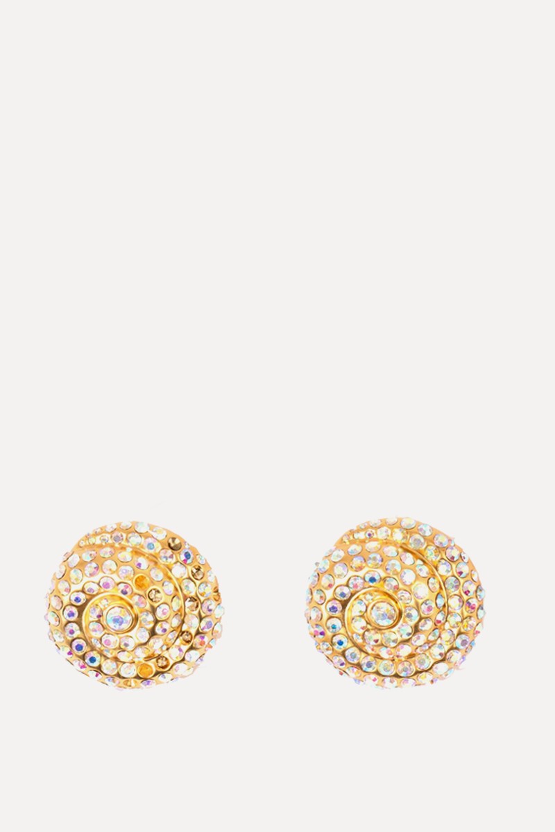 Le Soleil 14kt Gold-Plated Earrings from Pearl Octopuss.Y