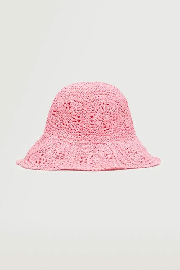 Braided Bucket Hat from Mango