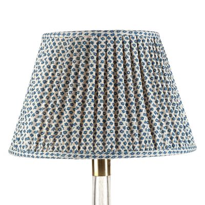 Lampshade In Blue Marden from Fermoie