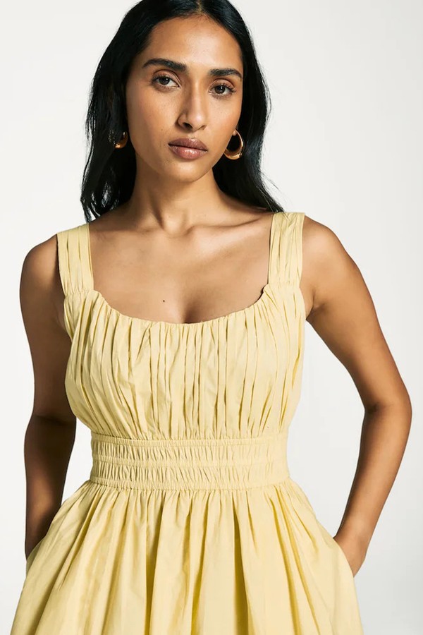 Emmet Poplin Bubble Tank Dress from Sea New York