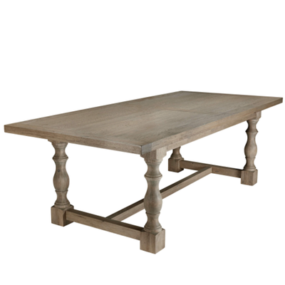 Weathered Oak Refectory Table from La Residence