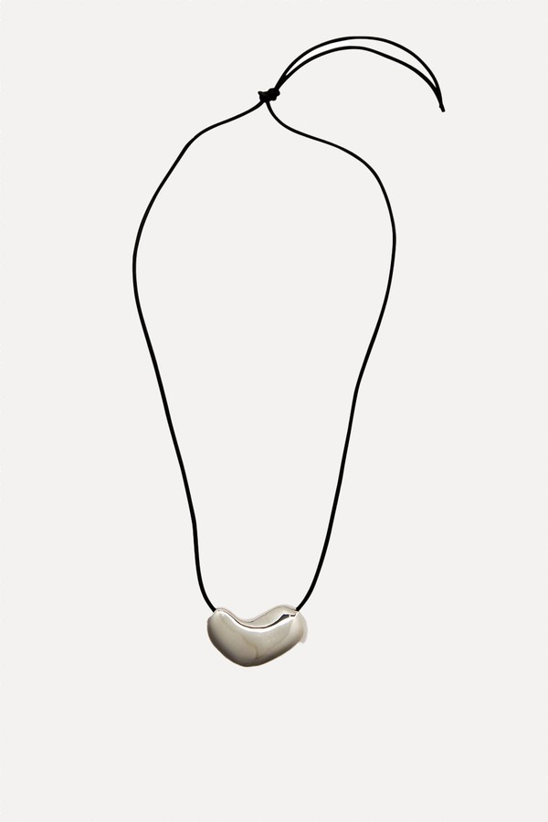 Heart Suede Necklace from Agmes