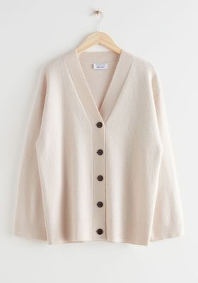 Oversized Button Up Cardigan from & Other Stories