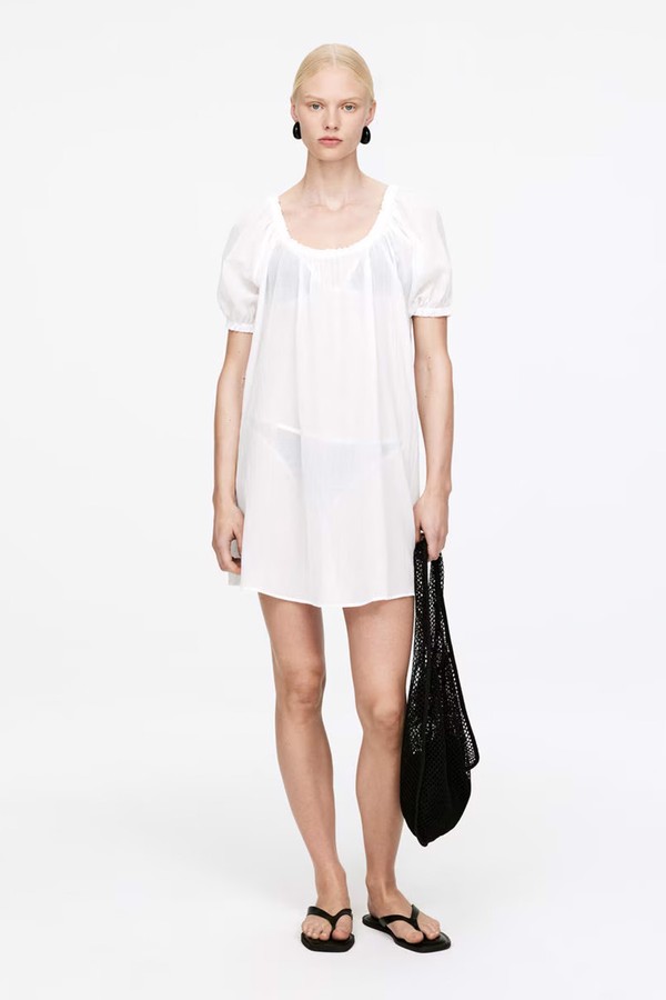 Cotton Voile Beach Dress from ARKET