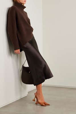 Obie Satin Midi Skirt , £260 | Norma Kamali
