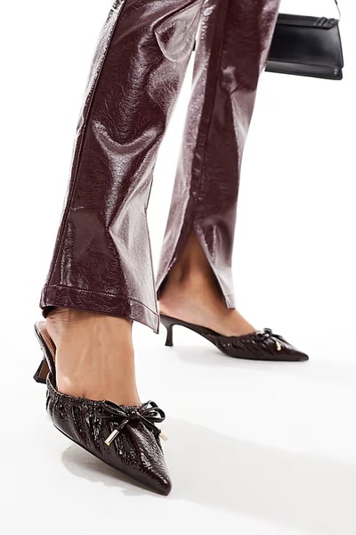 Kitten Heel Slingbacks from River Island