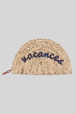 Vacances Straw Clutch from Whistles