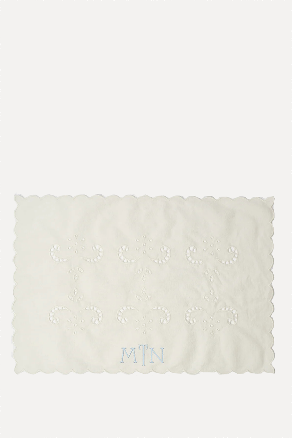Broderie Linen Placemats from Not Another Bill 
