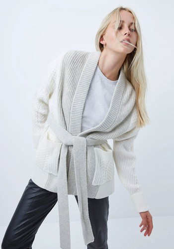 Kori Knits Belted Cardigan