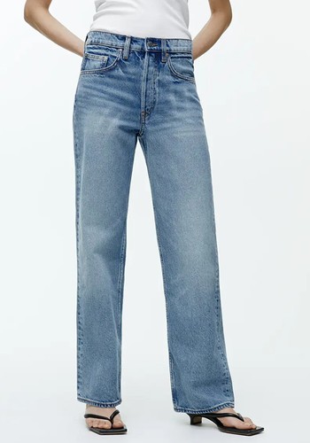 Straight Non-Stretch Jeans 