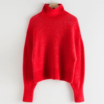 Soft Wool Blend Turtleneck Sweater from & Other Stories