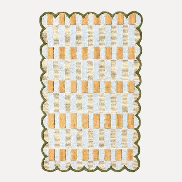 Tufted Plaid Rug from Matilda Goad & Co.