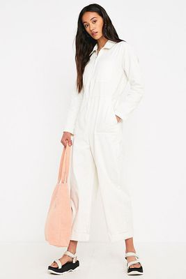 Rosie White Utility Jumpsuit from Urban Outfitters