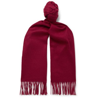 Fringed Cashmere Scarf from Kingsman