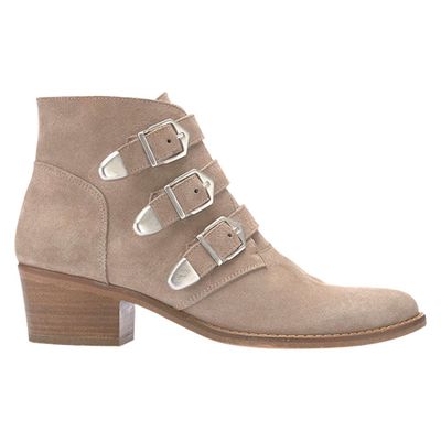 Lee Triple Buckle Ankle Boots from Mint Velvet