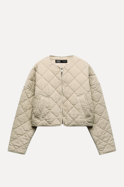 Short Puffer Jacket from Zara 