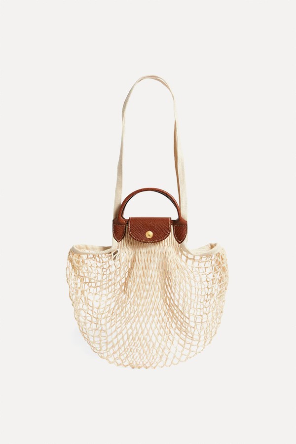 Large Le Pliage Filet Mesh Bag from Longchamp