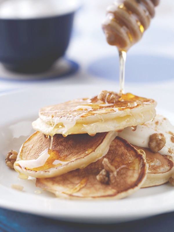 Greek Pancakes With Yoghurt