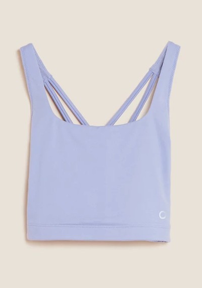 Cross Back Crop Top