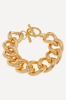 Gold-Plated Chain Bracelet from Kenneth Jay Lane